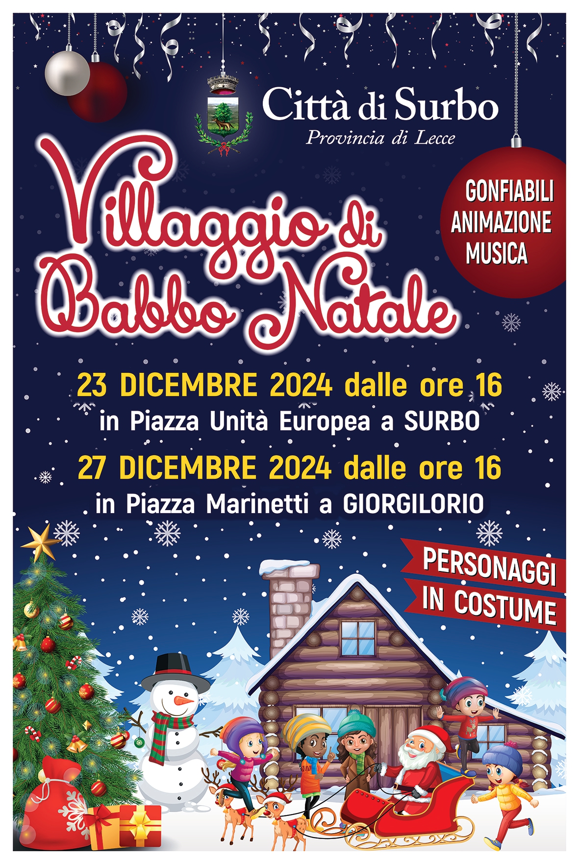 VILLAGGIO DI BABBO NATALE  2024